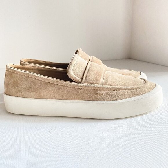 Vince Tan Suede Loafers - Picture 6 of 9
